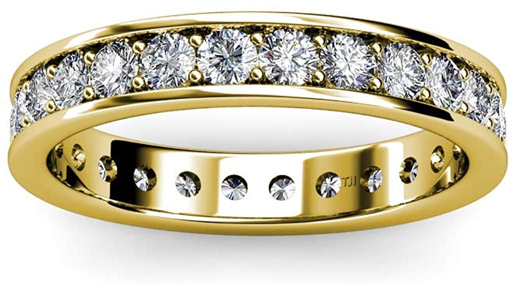 18K Yellow Gold Eternity Ring X7090