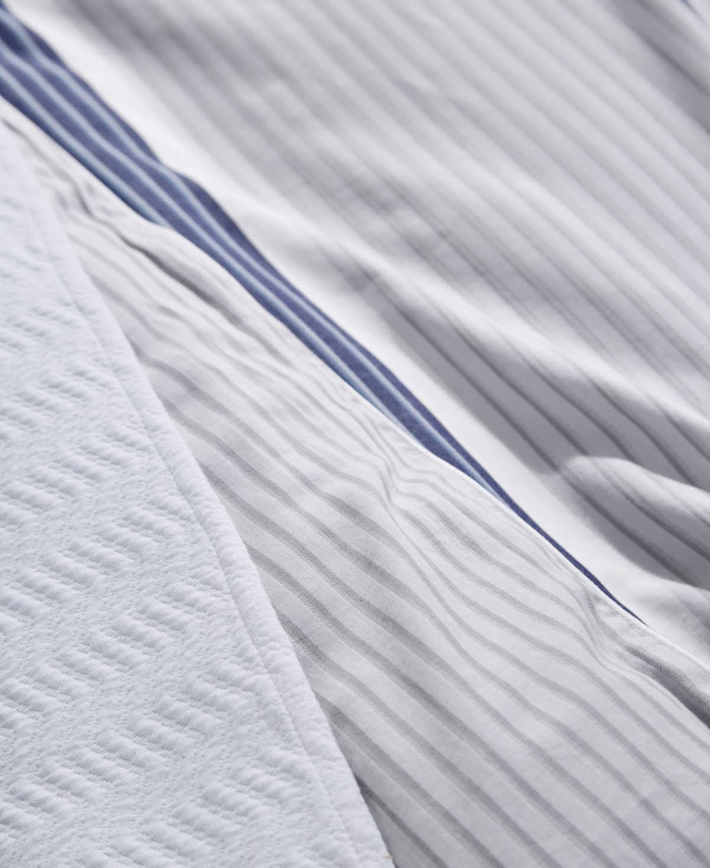 Blue Reversible Duvet Set E877