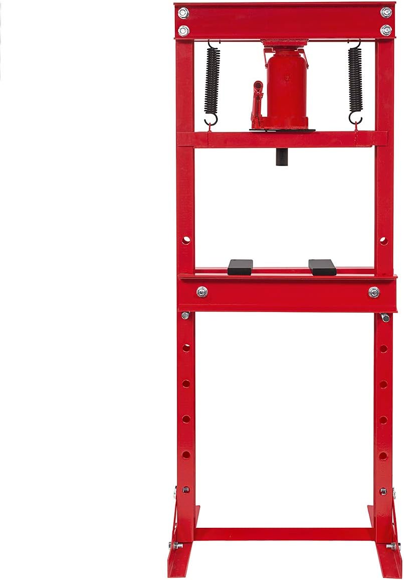 Red 12 Ton Capacity Floor Press with Plate Equipment N771
