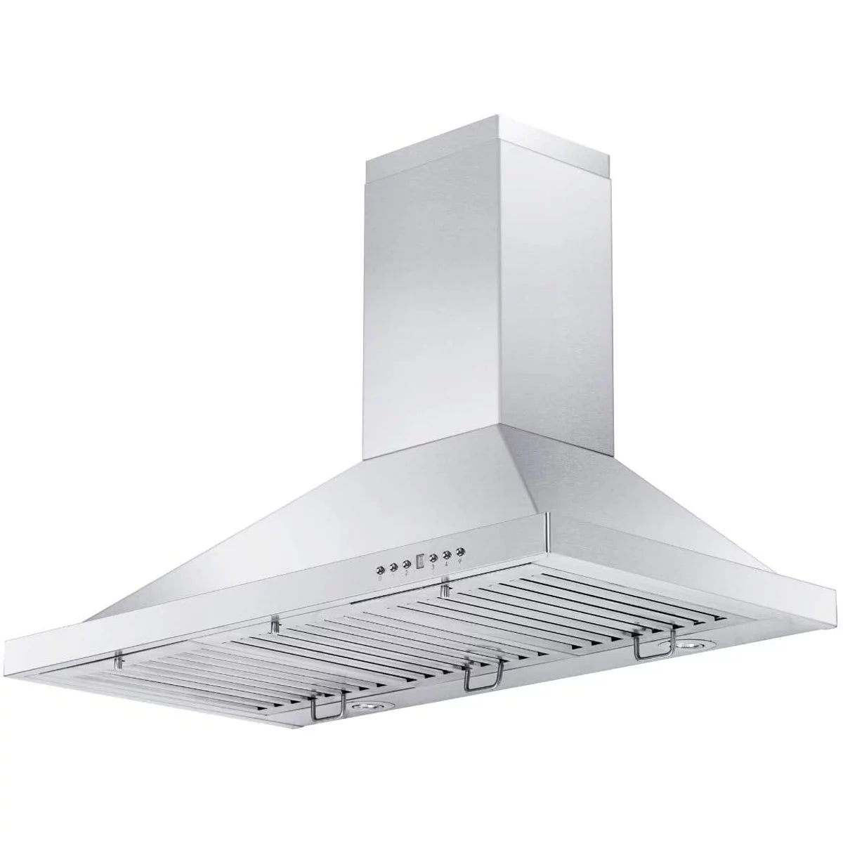 36" Wall Mount Ductless Range Hood with LED Lights Stainless Steel Z605