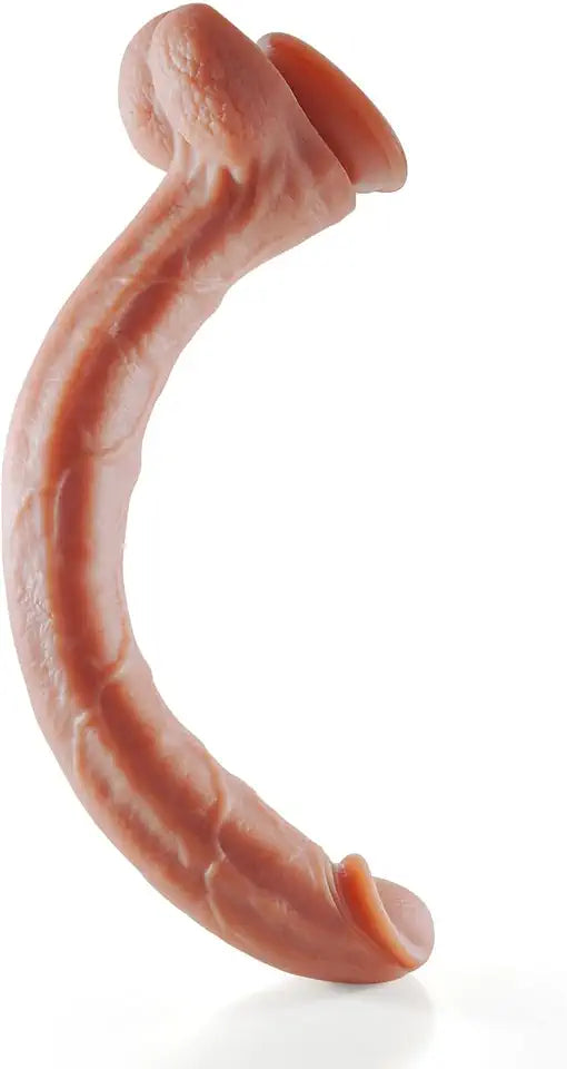 17.3 Inch Silicone Dildo with Suction Cup Q5051