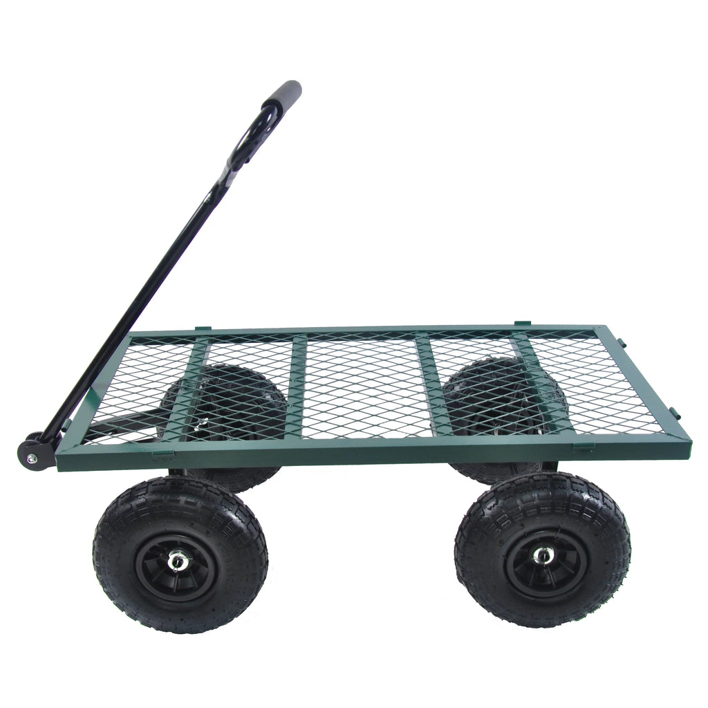 Heavy-Duty Wagon Cart Garden Cart 550lb Capacity Y972404