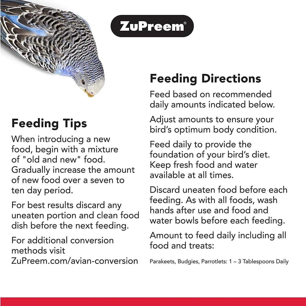 FruitBlend Flavor Bird Food for Small Birds V580