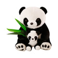 Cute Leaf Mother And Child Doll Plush Toy O348848