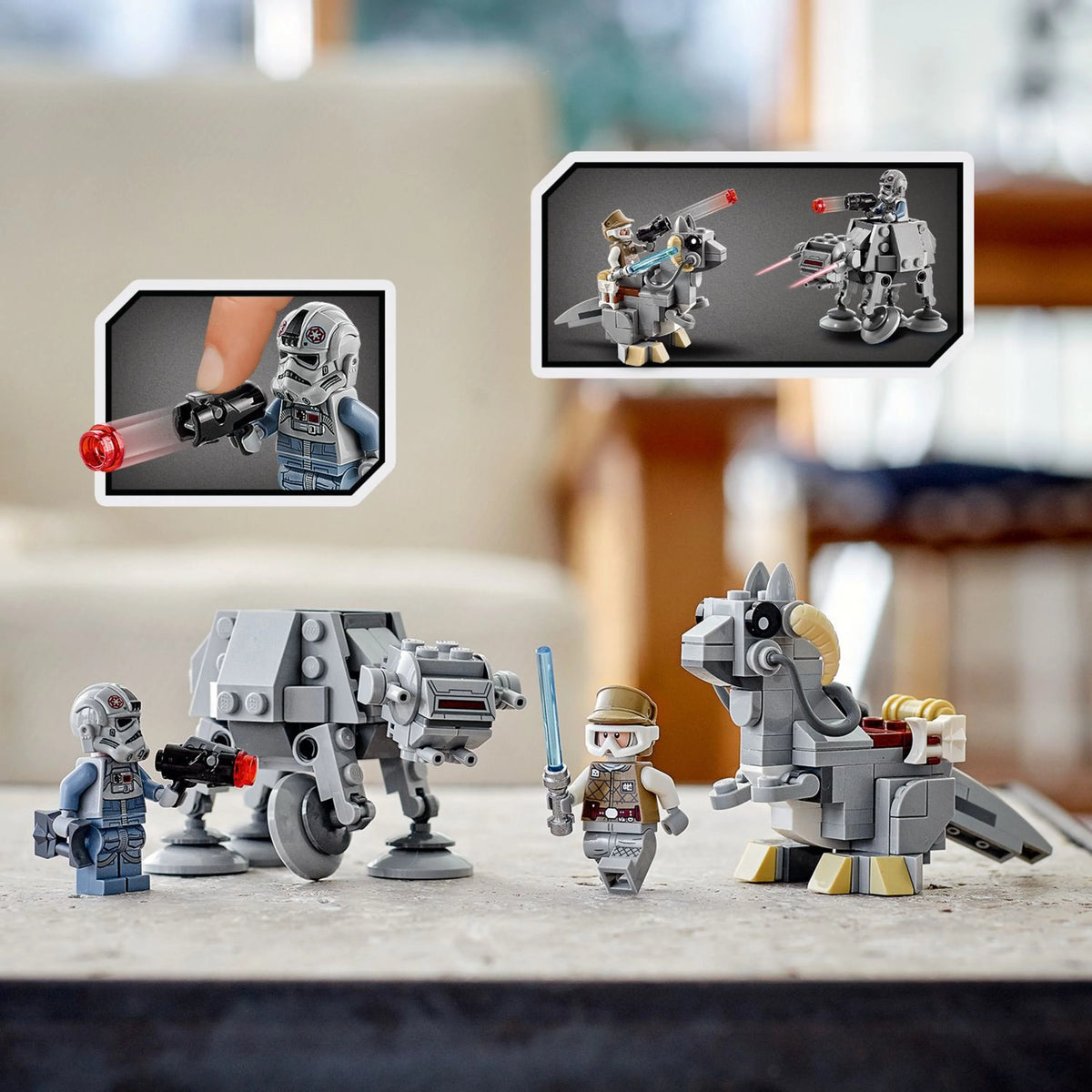 LEGO Star Wars AT-AT vs. Tauntaun Microfighters Building Toy (205 Pieces) U185