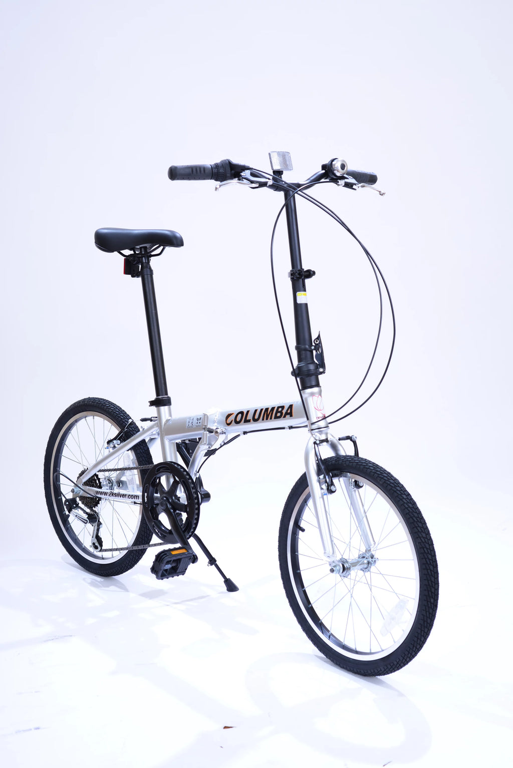 Folding Bike Silver I448