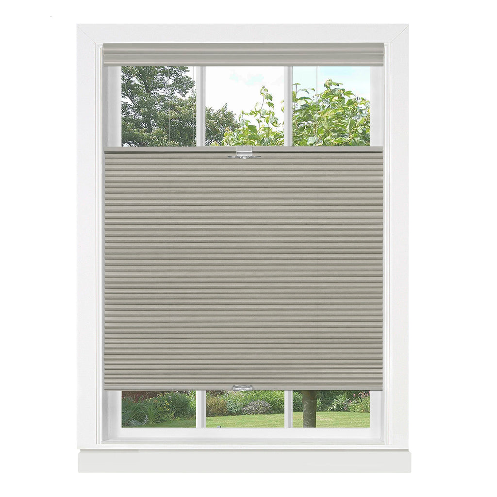 Cordless Cellular Shade 23"L x 64"W Dove Grey Z639241