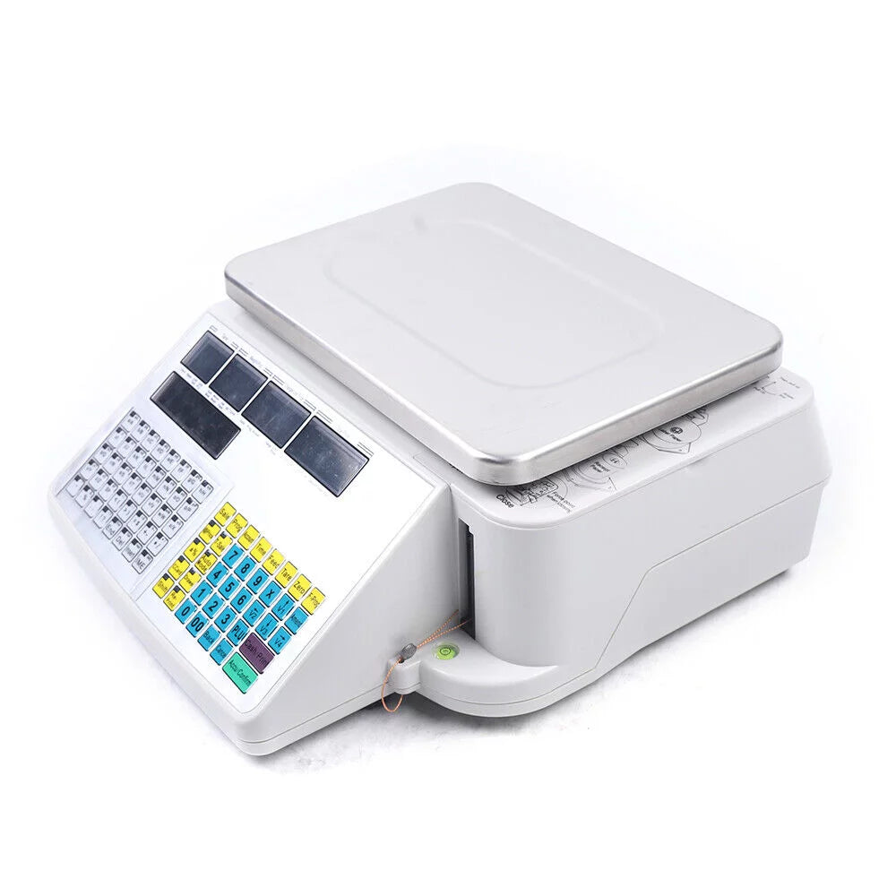 Digital Deli Meat Food Computing Retail Price Scale 66LB with Printer C88939