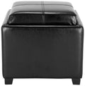 Black Single Tray Ottoman C1436