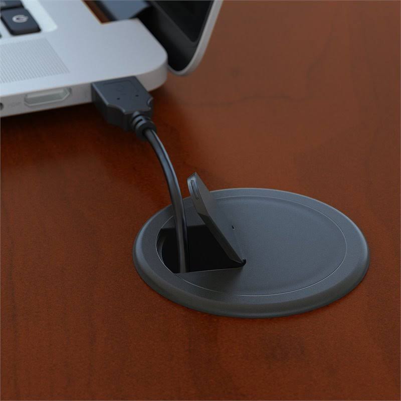 Office Desk with Mobile File Cabinet, 72w x 30D J362147