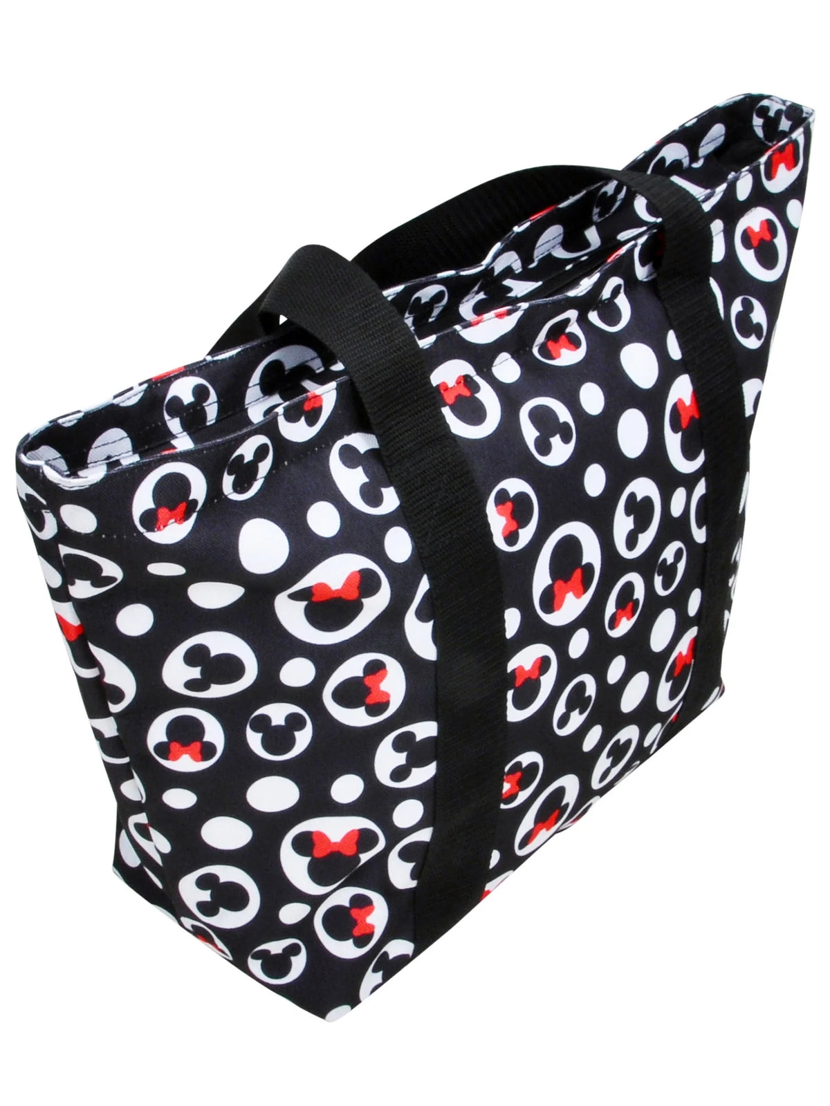 Black Zippered Tote Bag B98642
