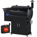 Black Pellet Grill & Smoker T504