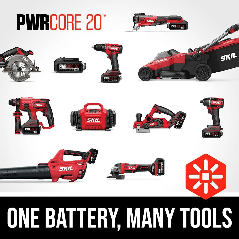 20V 1/2'' Drill Driver Kit with 2.0 Ah Lithium Battery & Charger B403734
