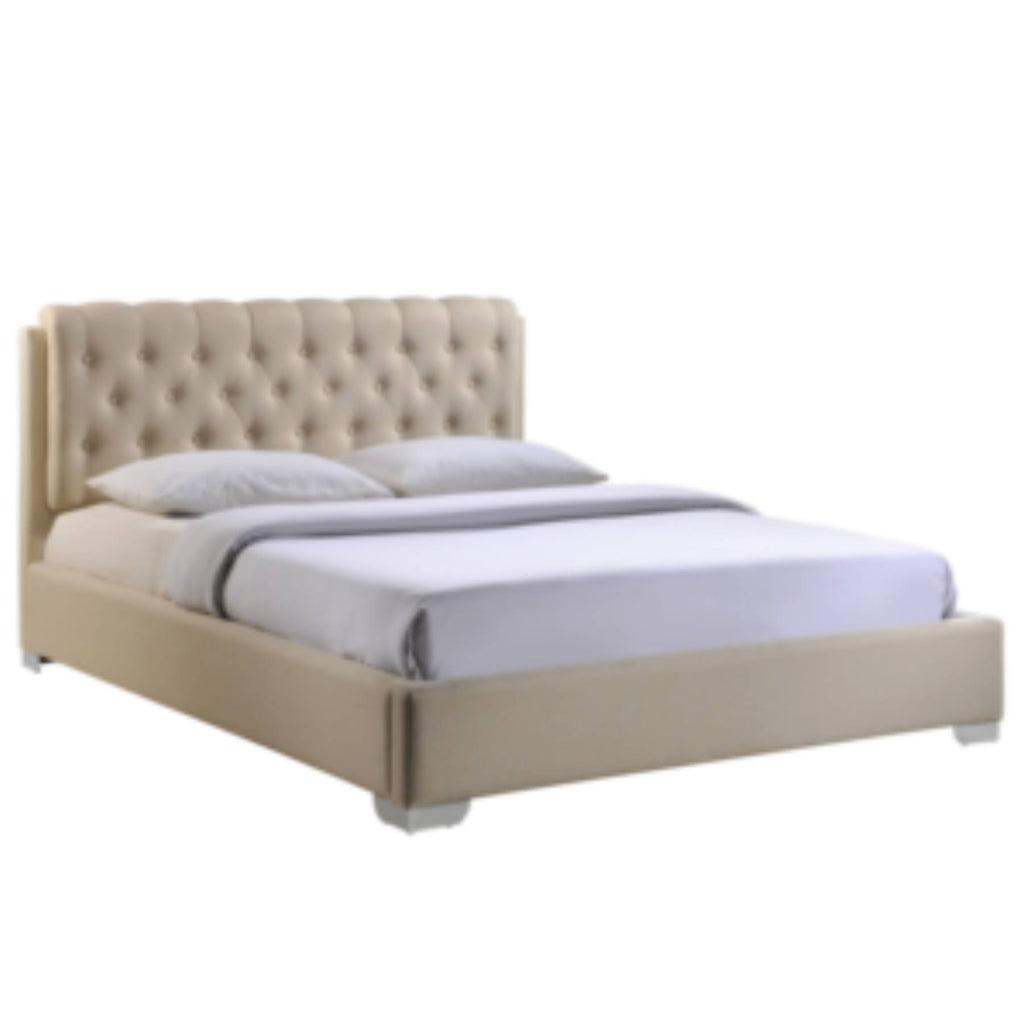 Queen Fabric Bed G365