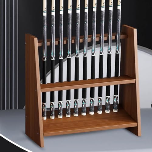 White Portable Pool Cue Rack Stand V57062