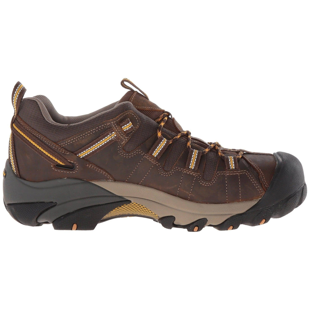 Cascade Brown/Golden Yellow Wide Hiking Boots B666092
