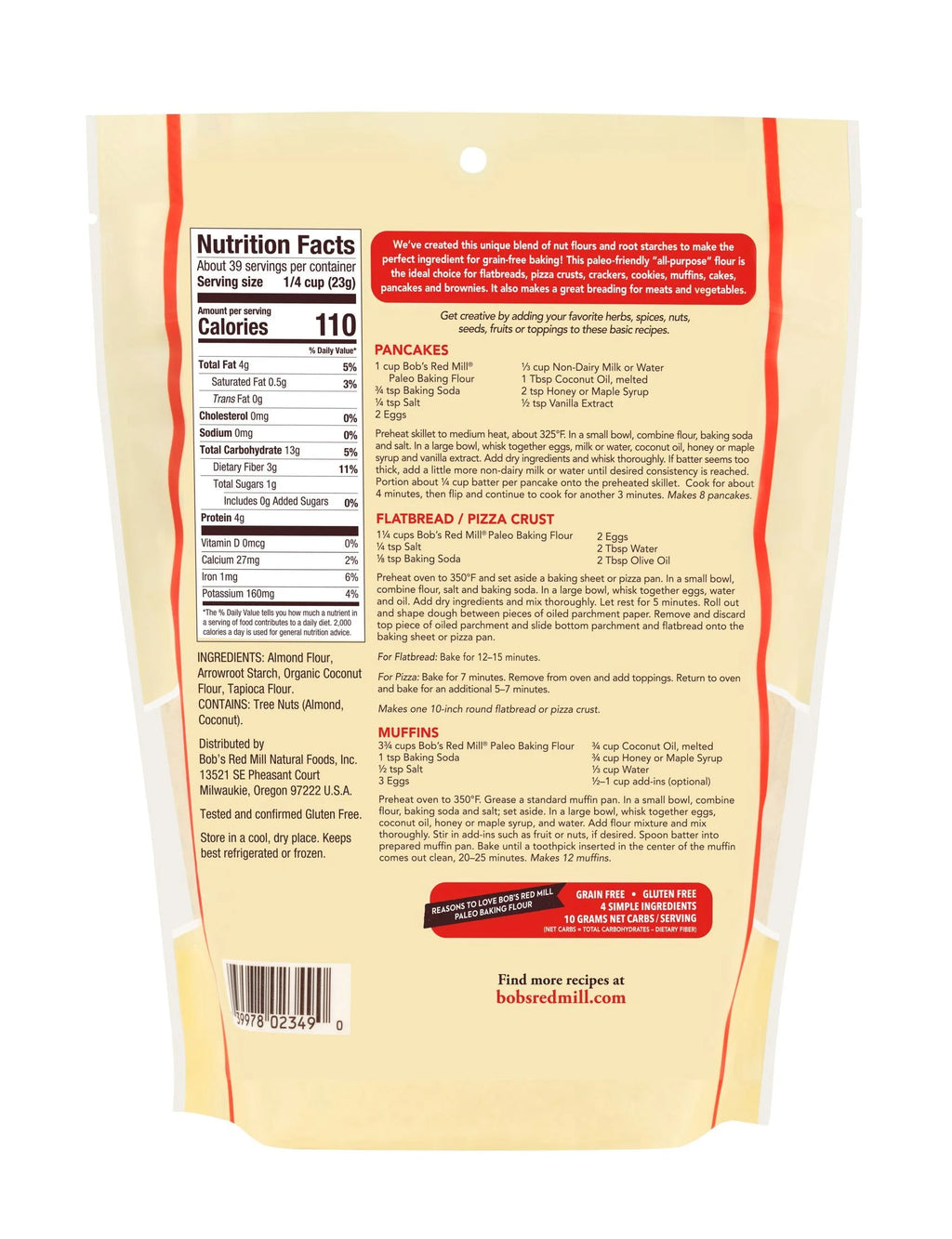 Baking Flour 32 oz L114