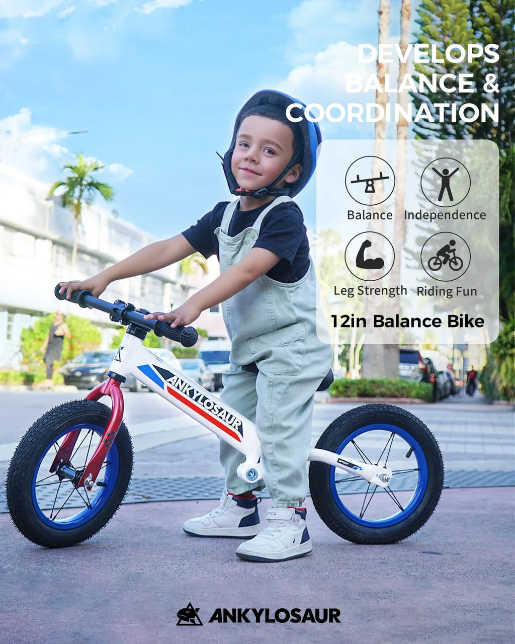 Balance Bike with Adjustable Seat Height S2361