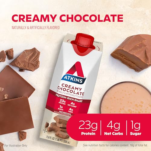 Creamy Chocolate Protein Shake 23g Protein 12 Count T809921