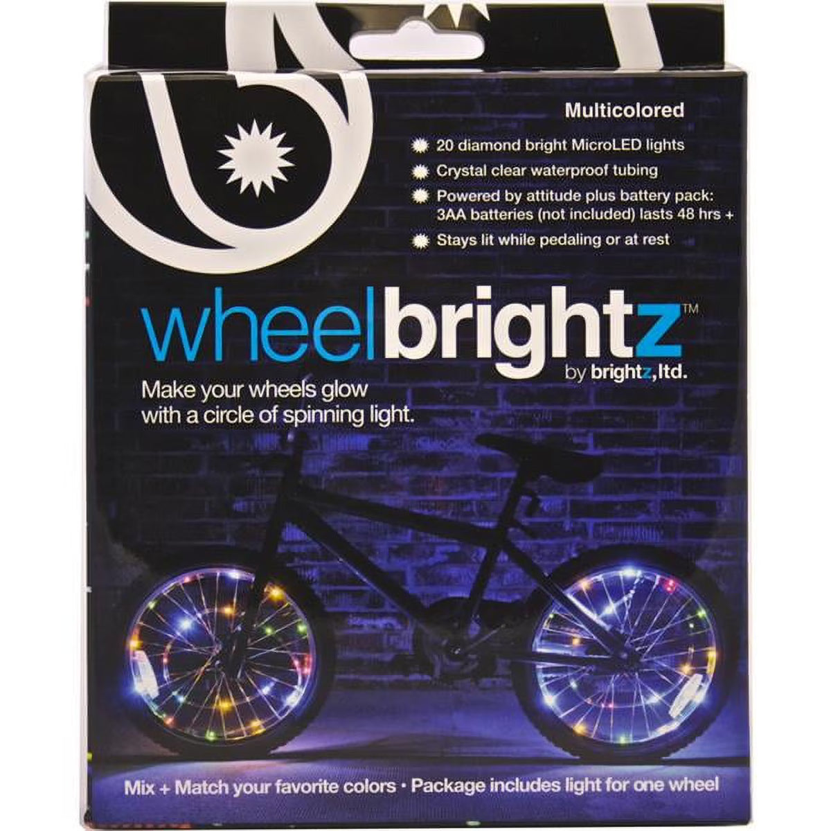 Multi-Colored Bicycle LED Light Kit C977