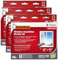 Clear Indoor Shrink Window Kit 42 62-Inch 9-Pack Q90432