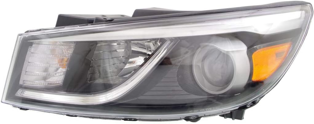 Passenger Side Halogen Headlight for Kia Sedona 2015-2018 U913586