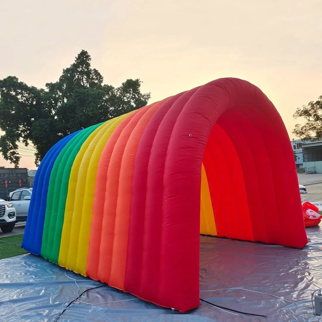 Inflatable with Air Blower and Separable Mat V8848
