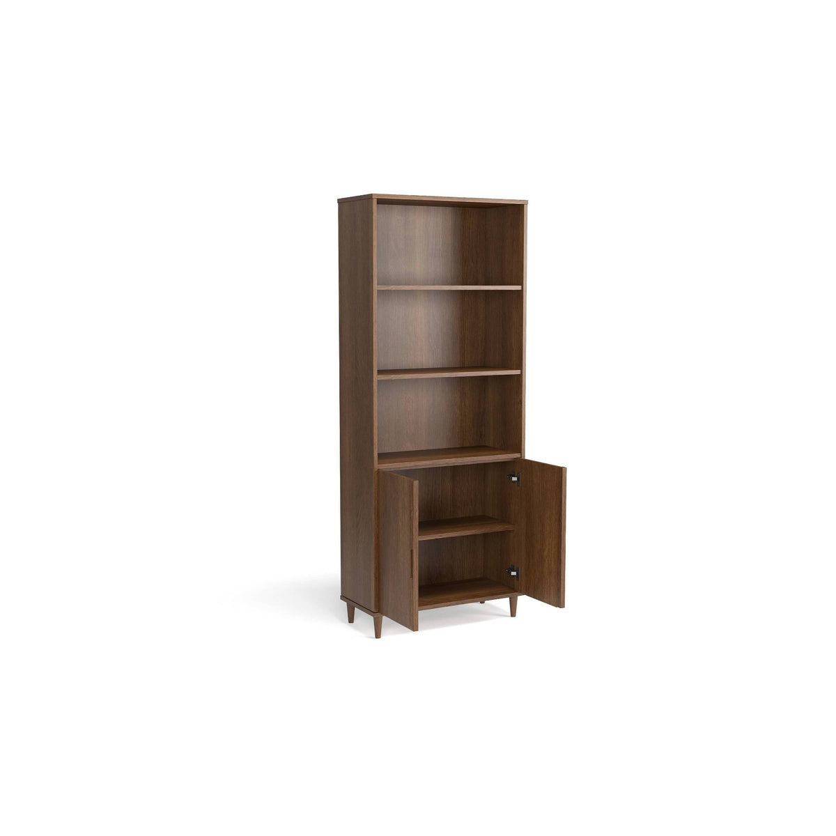 Vintage Walnut Bookcase J1611