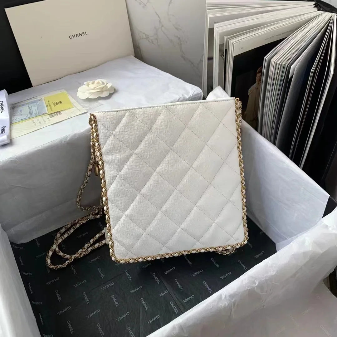 White Small Shopping Bag N7024