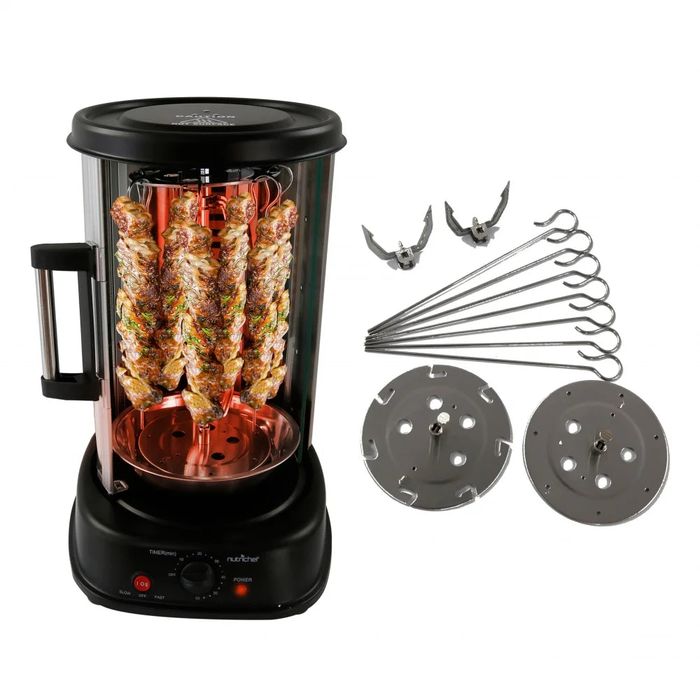 Countertop Rotisserie Toaster Oven Cooker (2 Pack) O9705