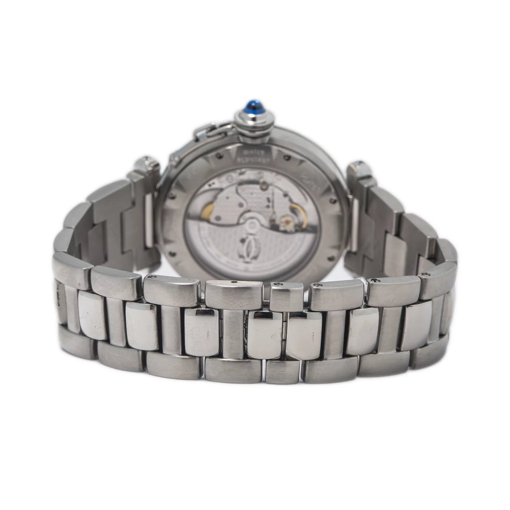 Stainless Steel Date Silver Dial Automatic Watch 38mm O668034