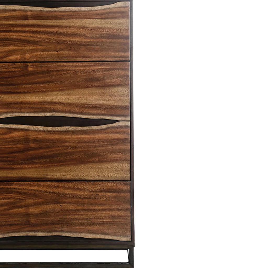 4 Drawer Wood Paneling Chest S812279