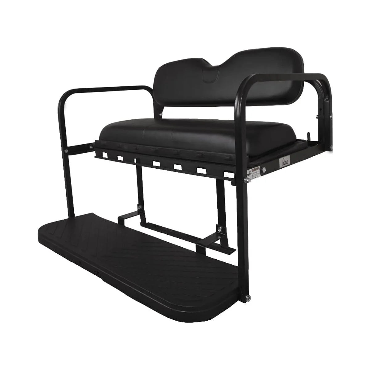 Black Rear Flip Seat for Club Car Golf Cart Y365