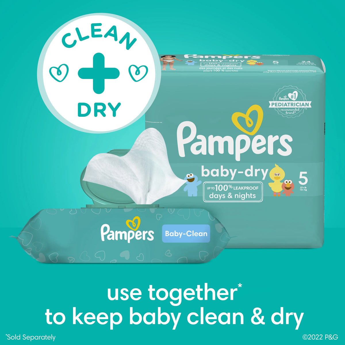 Baby Fresh Scented Pop-Top Wipes 432 Count P136227