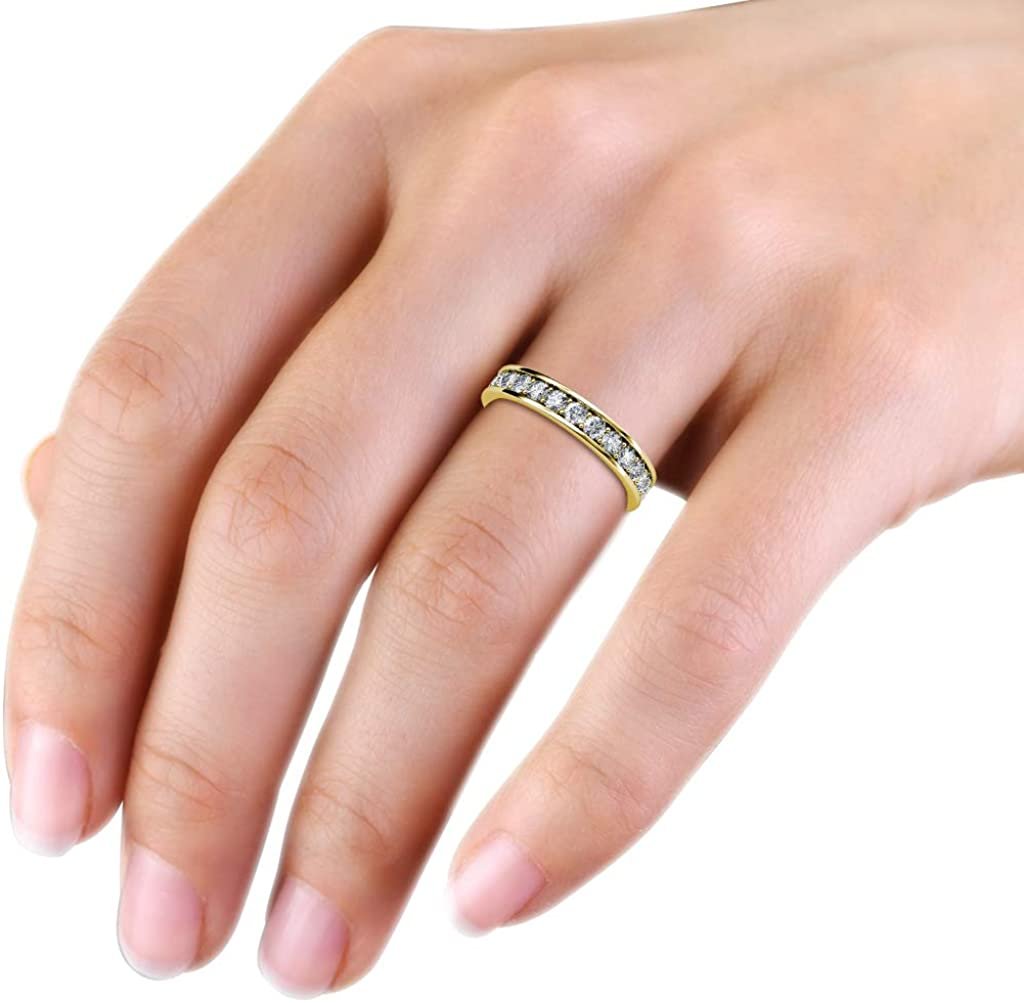 18K Yellow Gold Eternity Ring X7090