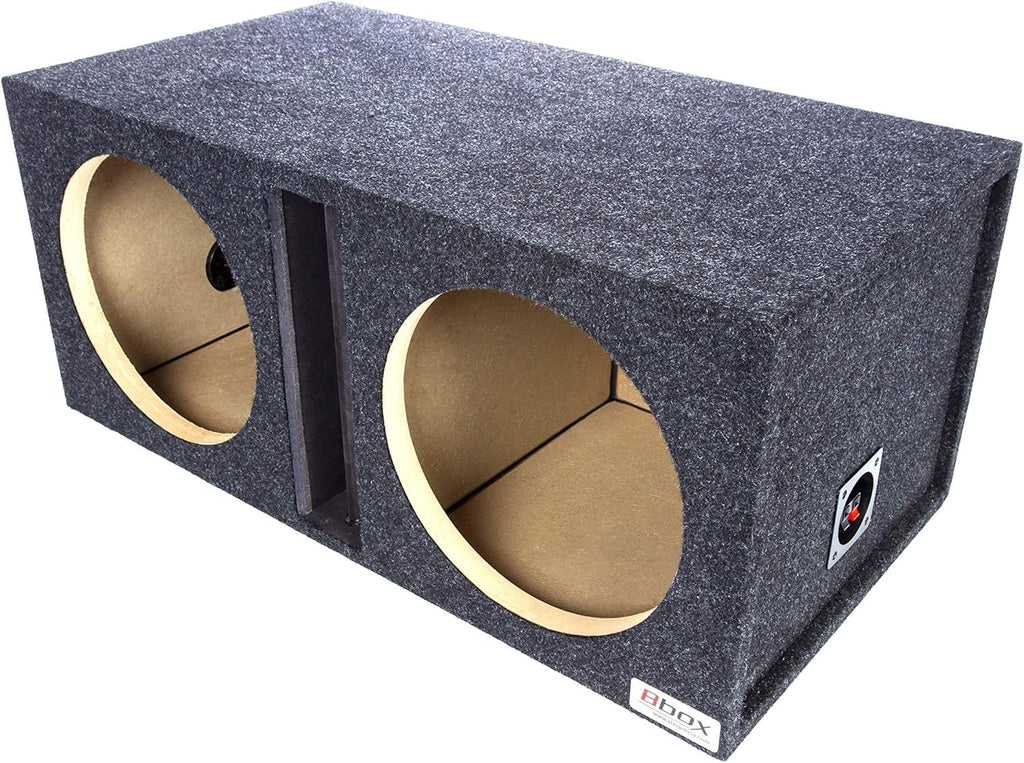 Dual 12 Vented Carpeted Subwoofer Enclosure B8685