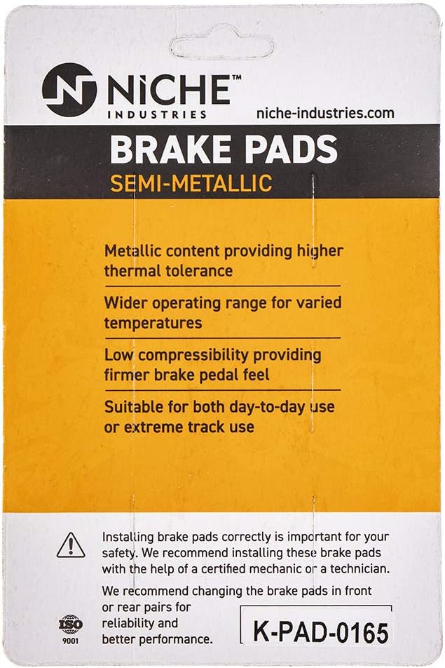 Brake Pad Set Semi-Metallic Pack of 2 I77364
