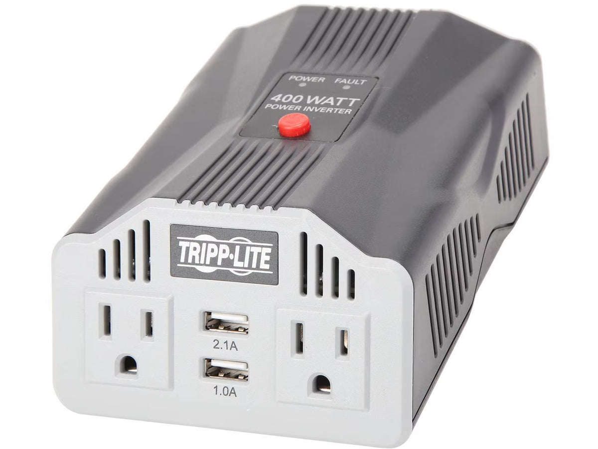 400W Car Inverter with 2 Outlets and 2 USB Charging Ports N512
