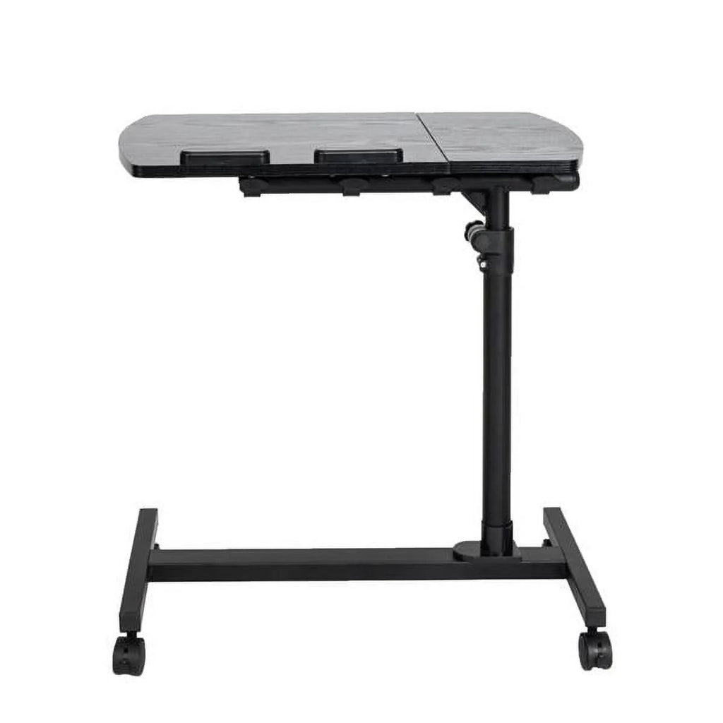 Portable Rolling Laptop Desk, Adjustable Height, Black B995