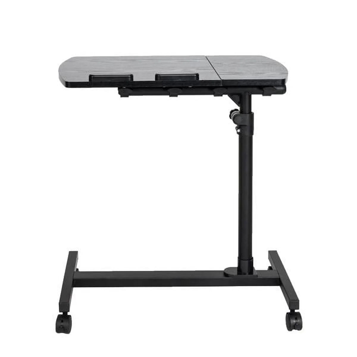 Portable Rolling Laptop Desk, Adjustable Height, Black B995