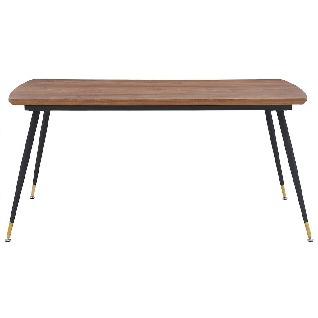Contemporary Wood Metal Dining Table I7042