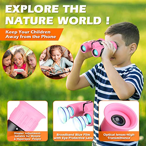 Compact Mini Binoculars 8x21 Shock Proof D5022