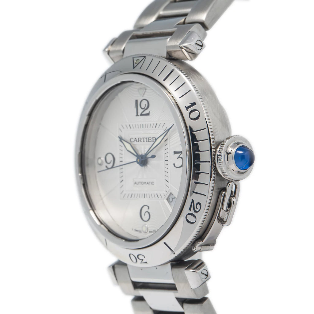 Stainless Steel Date Silver Dial Automatic Watch 38mm O668034