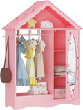Kids Dress Up Storage with Mirror B41211