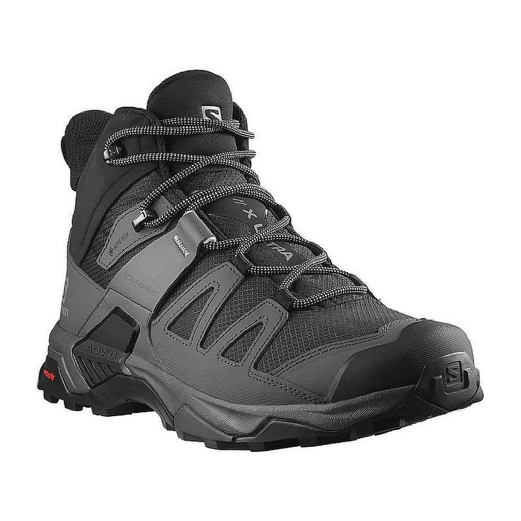 Black Mid Hiking Shoes N8038