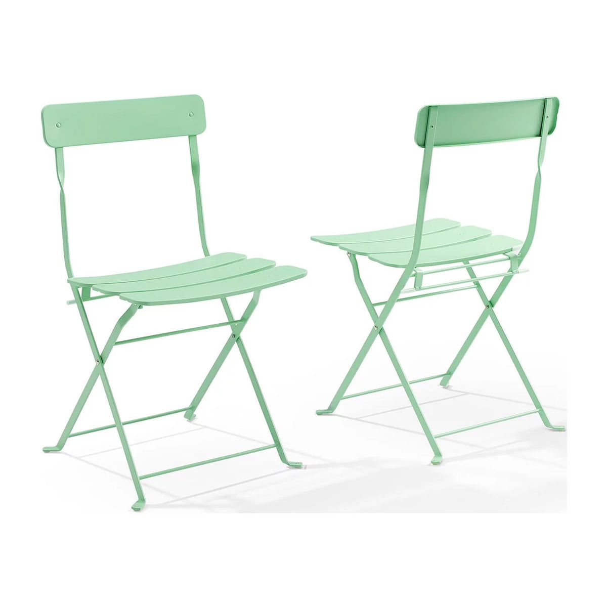 3-piece Mint Green Outdoor Metal Bistro Set N2516