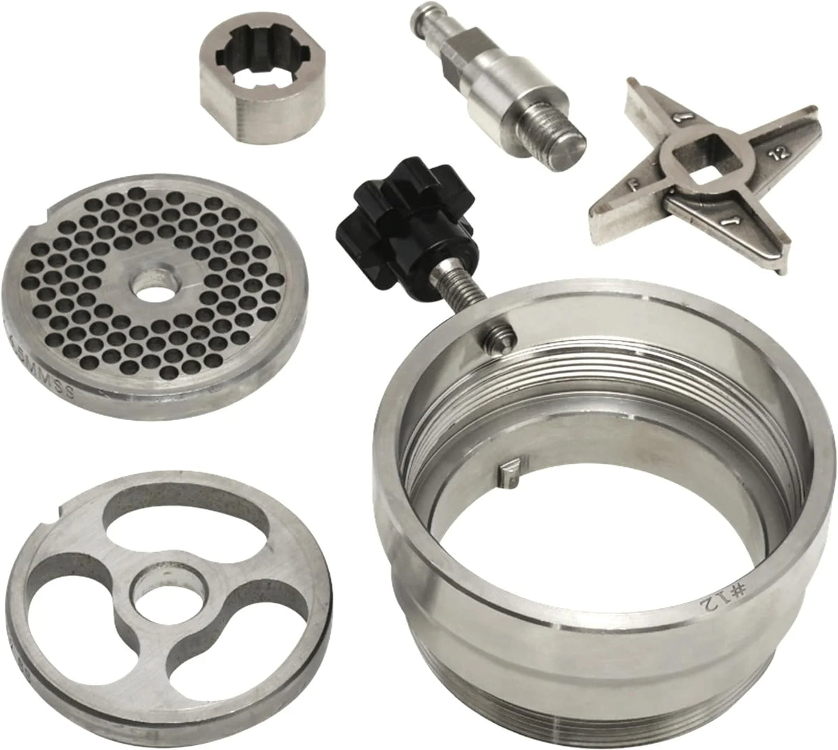 Stainless Steel Meat Grinder Attachment J8036