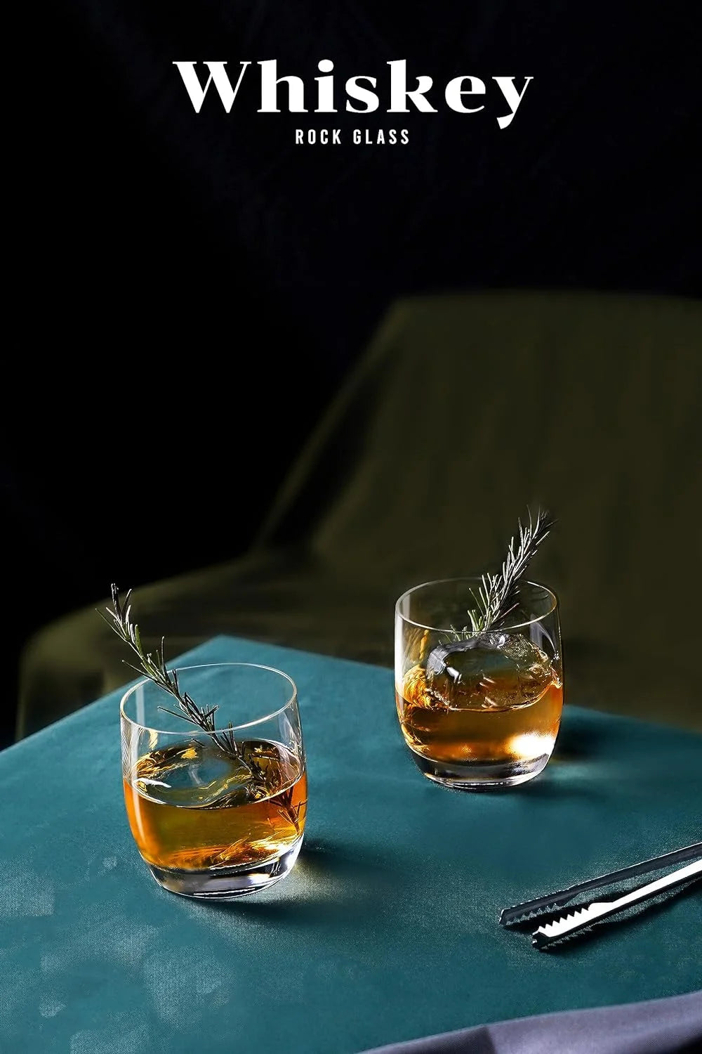 Crystal Double Old Fashioned Glasses Set Of 6 P792