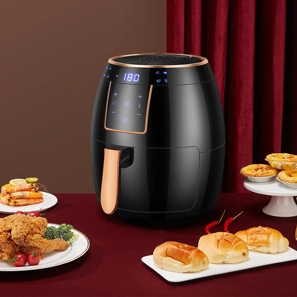 5.5L 1300W Electric Air Fryer with LCD Screen Z870226