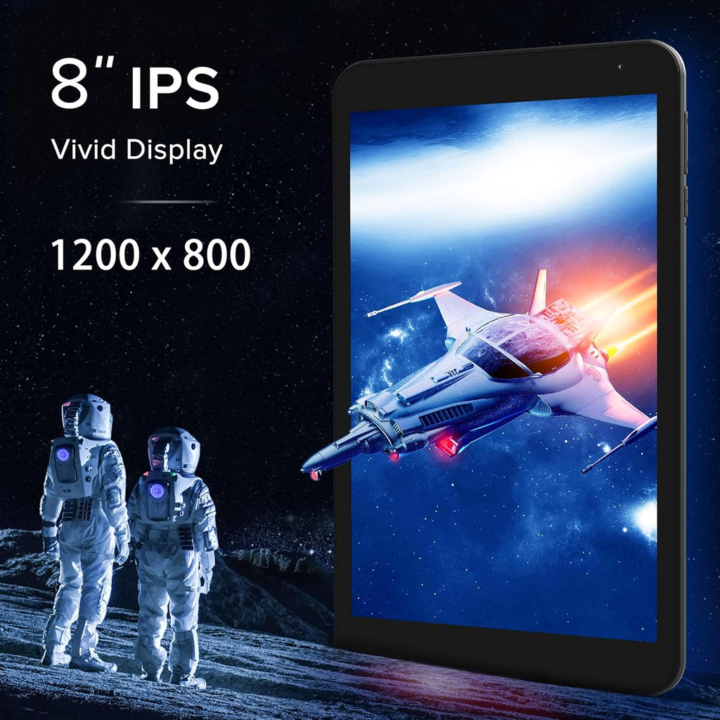 2 Pack Silver Grey 8 inch Android Tablet C538126